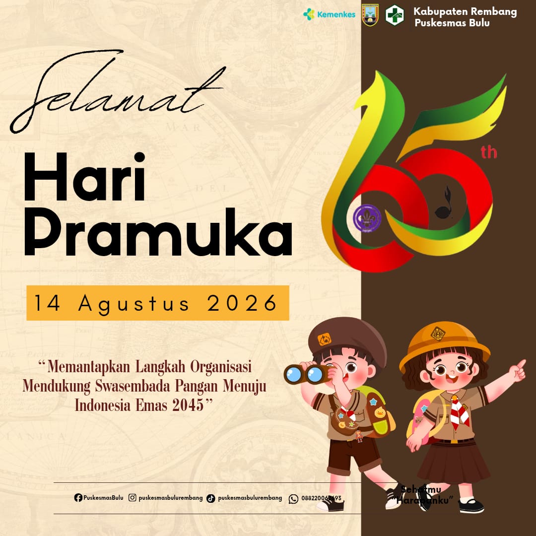 "SELAMAT HARI PRAMUKA ke 65"