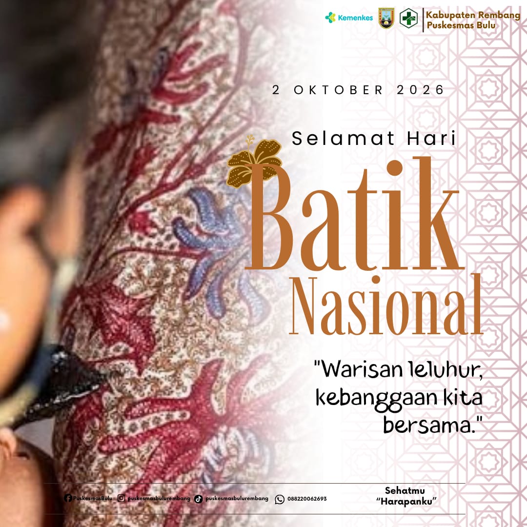 SELAMAT HARI BATIK NASIONAL "2 OKTOBER 2026"